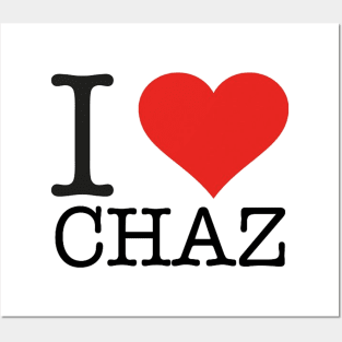 I Heart CHAZ design Posters and Art